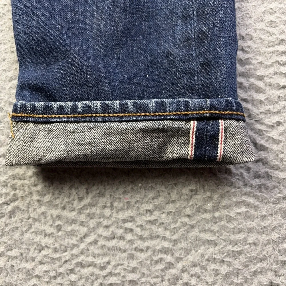 J. Crew Kaihara Japanese Selvedge Jeans Mens fits 30x32 Blue 770 Slim Straight